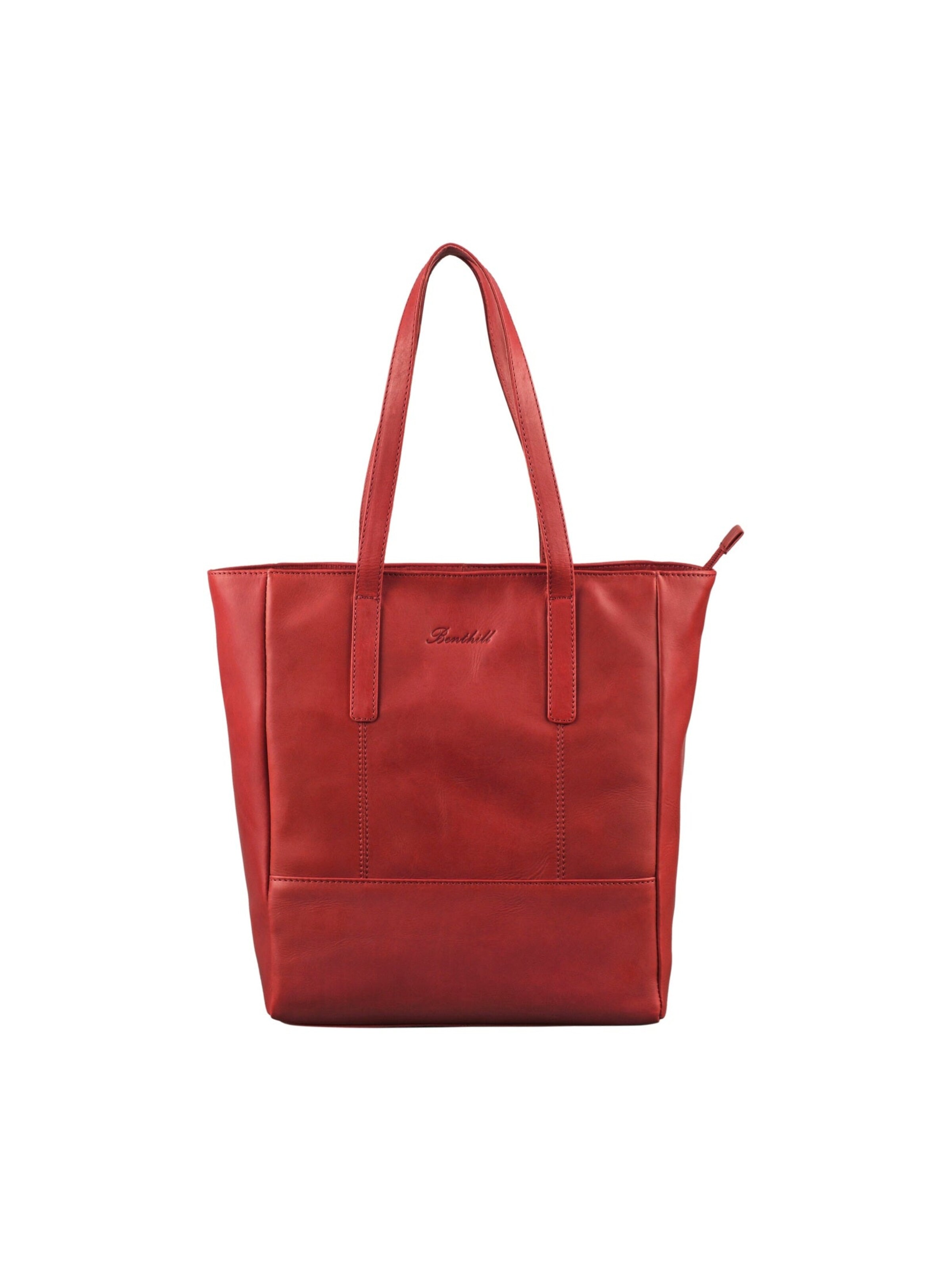 Benthill Shopper in Red: front