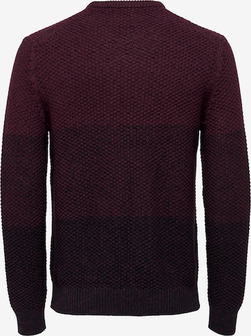 Only & Sons - Pullover 'Tuck' em vermelho: frente