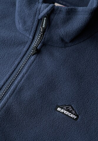 Veste en polaire Superdry en bleu