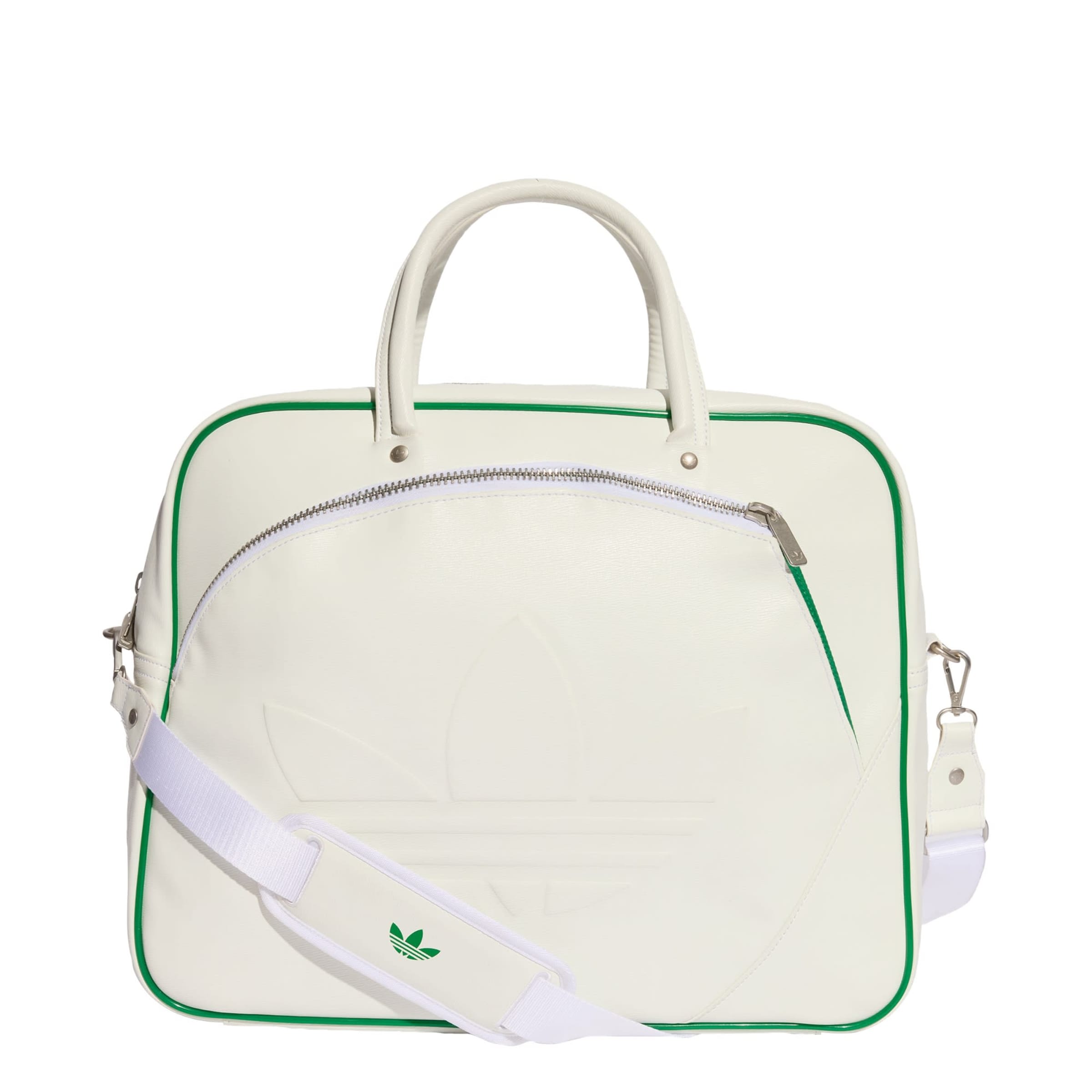 Borsa weekend 'London' di ADIDAS ORIGINALS in bianco: frontale