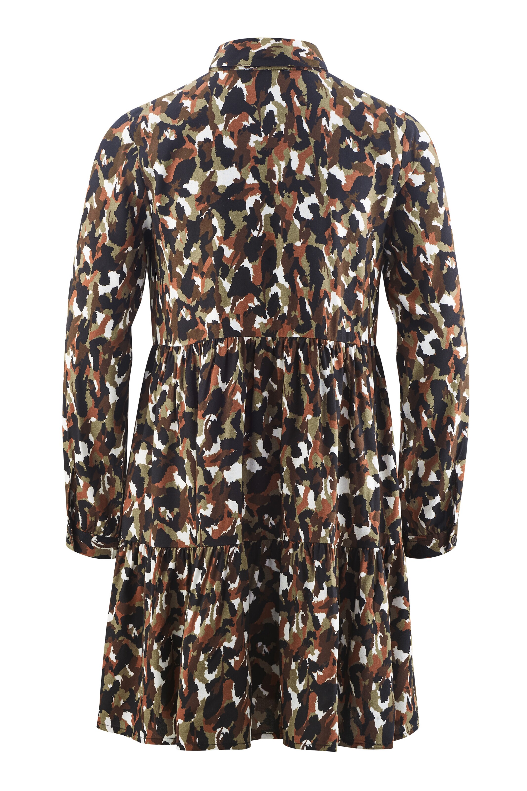 happy girls Φόρεμα σε καφέ: μπροστά