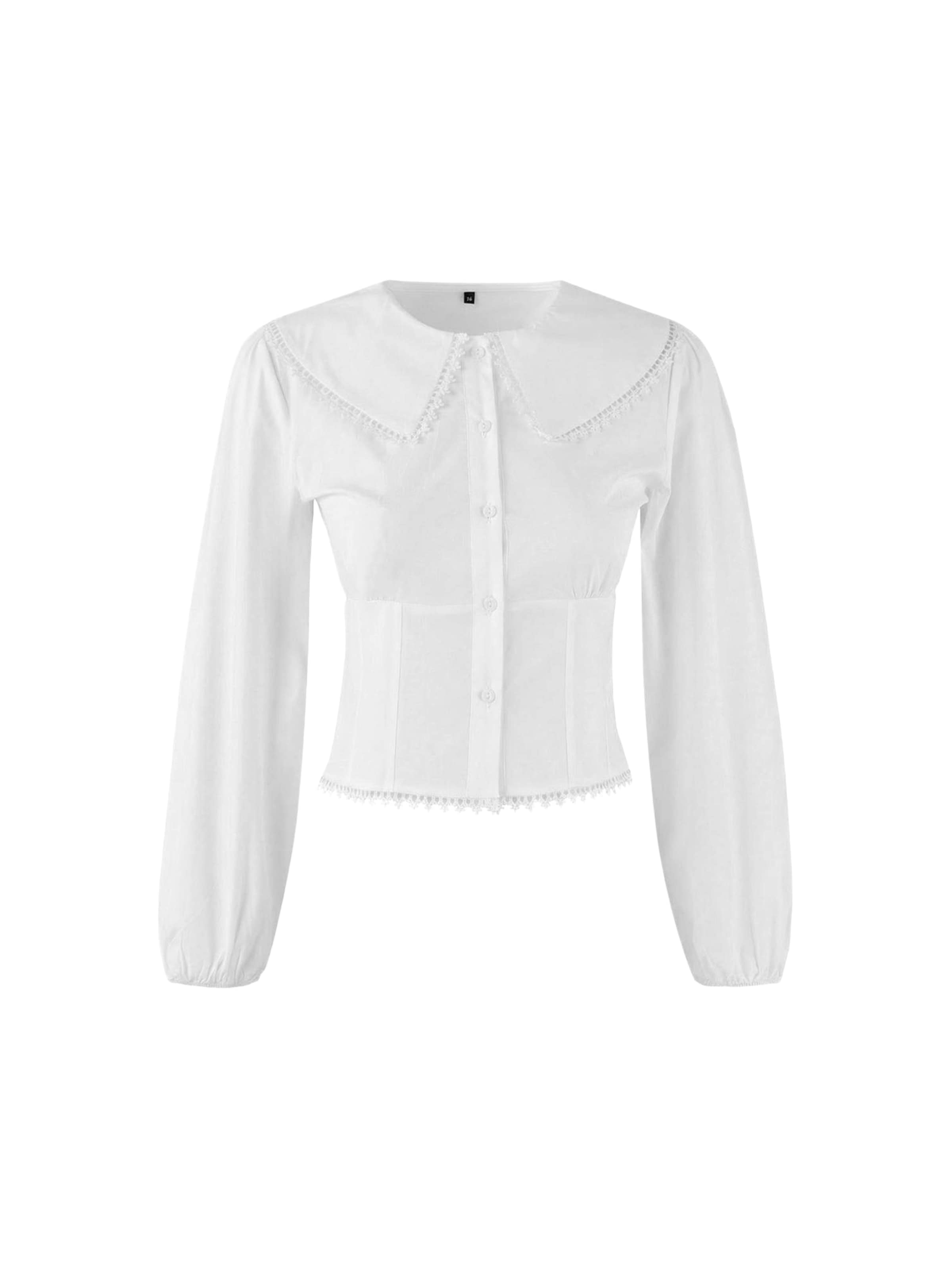 Trendyol Bluza | bela barva: sprednja stran