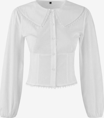 Trendyol Bluza | bela barva: sprednja stran