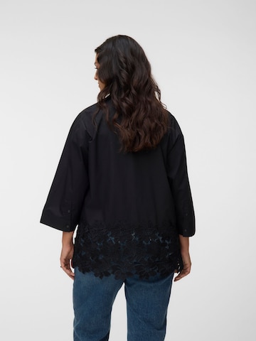 Vero Moda Curve Blouse 'VMCRitta' in Zwart