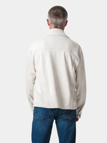 TEESHOPPEN Between-Season Jacket 'Callum' in White