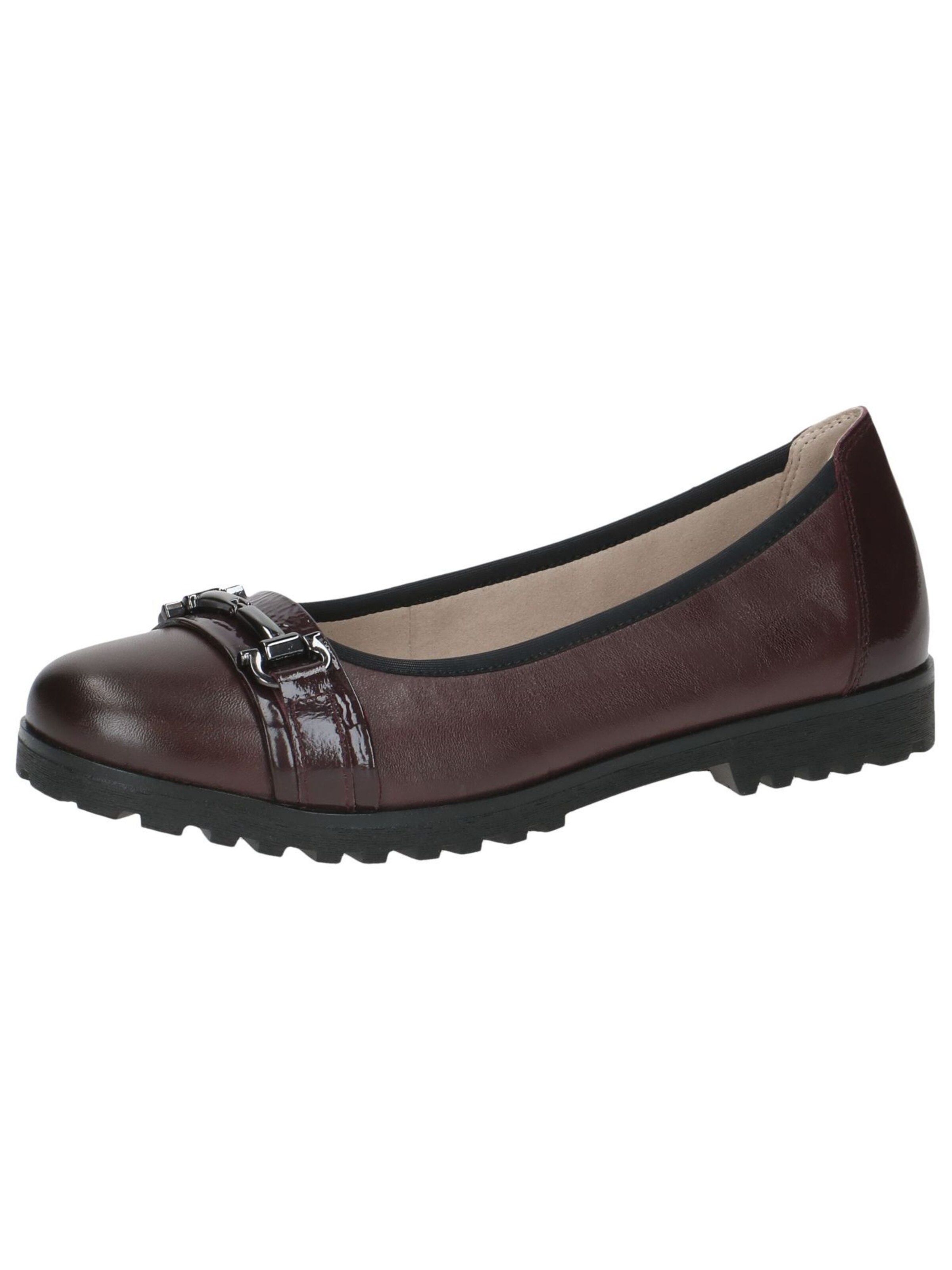 CAPRICE Ballet Flats in Red: front