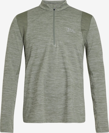 PROTEST Sportsweatshirt 'PRTSTRAYED' in Grün: Vorderseite