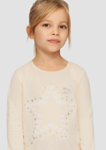 T-Shirt s.Oliver en beige