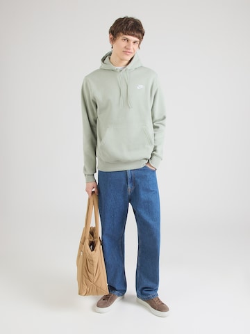 Nike Sportswear Majica 'CLUB' | zelena barva