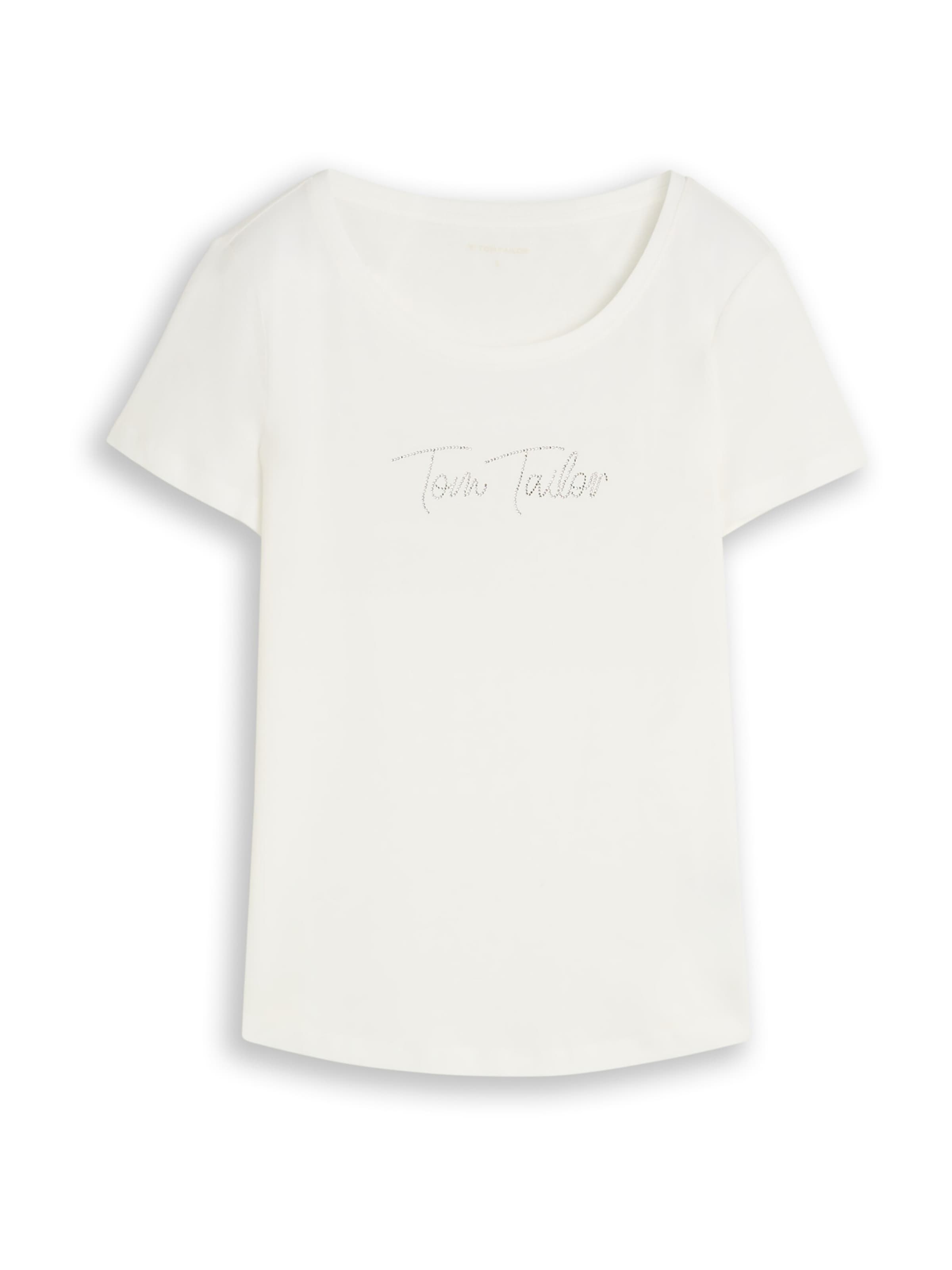 TOM TAILOR Tričko – bílá: přední strana