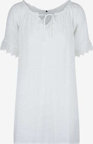 LingaDore Beach Dress in White: front