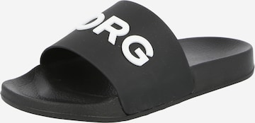 BJÖRN BORG Sandals & Slippers 'Knox' in Black: front