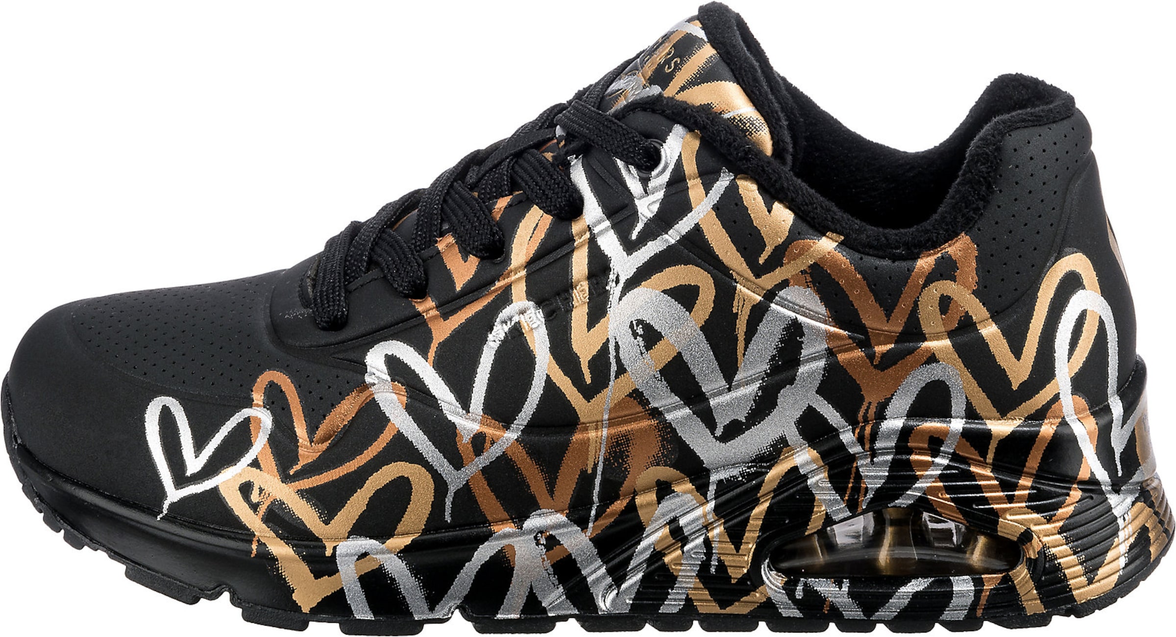 SKECHERS Sneaker 'Uno James' in Schwarz