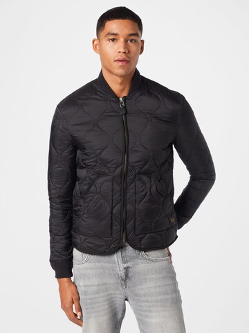 Superdry - Chaqueta de entretiempo 'Liner' en negro: frente