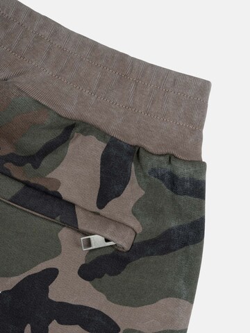 ENRAGE Baggy Hose 'CAMO' in Grün