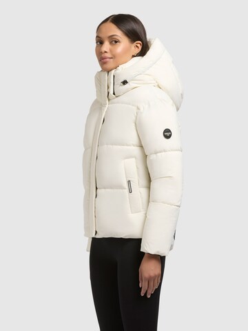 Veste d’hiver 'Devina2' khujo en blanc