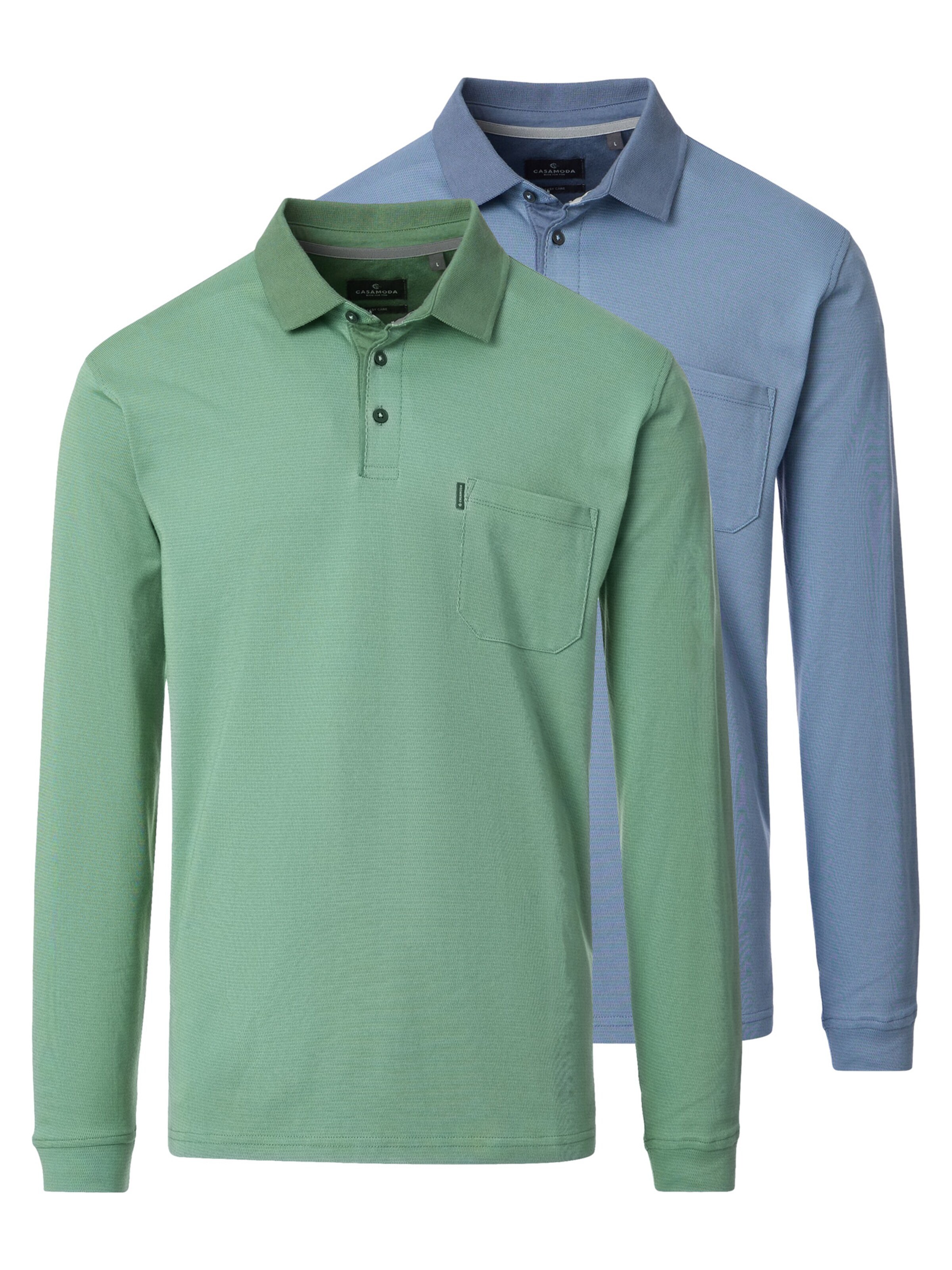 CASAMODA Shirt 'Basic'‌‌ in Grün: Vorderseite