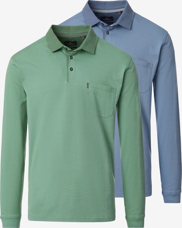 CASAMODA Shirt 'Basic' in Grün: Vorderseite