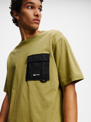 KARL LAGERFELD JEANS - Camisa em verde