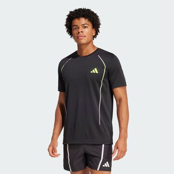 ADIDAS PERFORMANCE Functioneel shirt in Zwart: voorkant