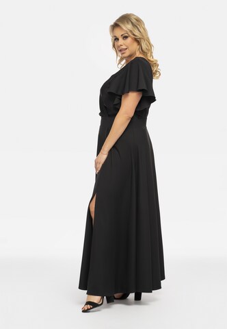 Karko Evening Dress 'Aksana' in Black