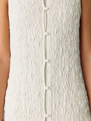 Robe 'OBJMilika' OBJECT en blanc