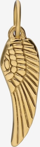 Lucardi Pendant 'Klassisch' in Gold: front