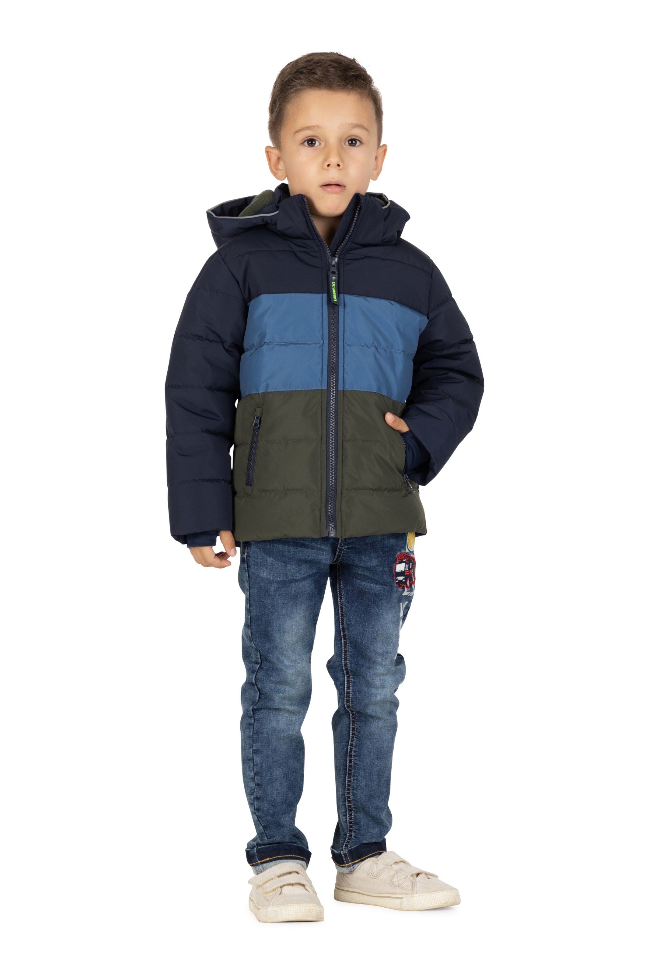 SALT AND PEPPER Funktionsjacke in Blau: Vorderseite