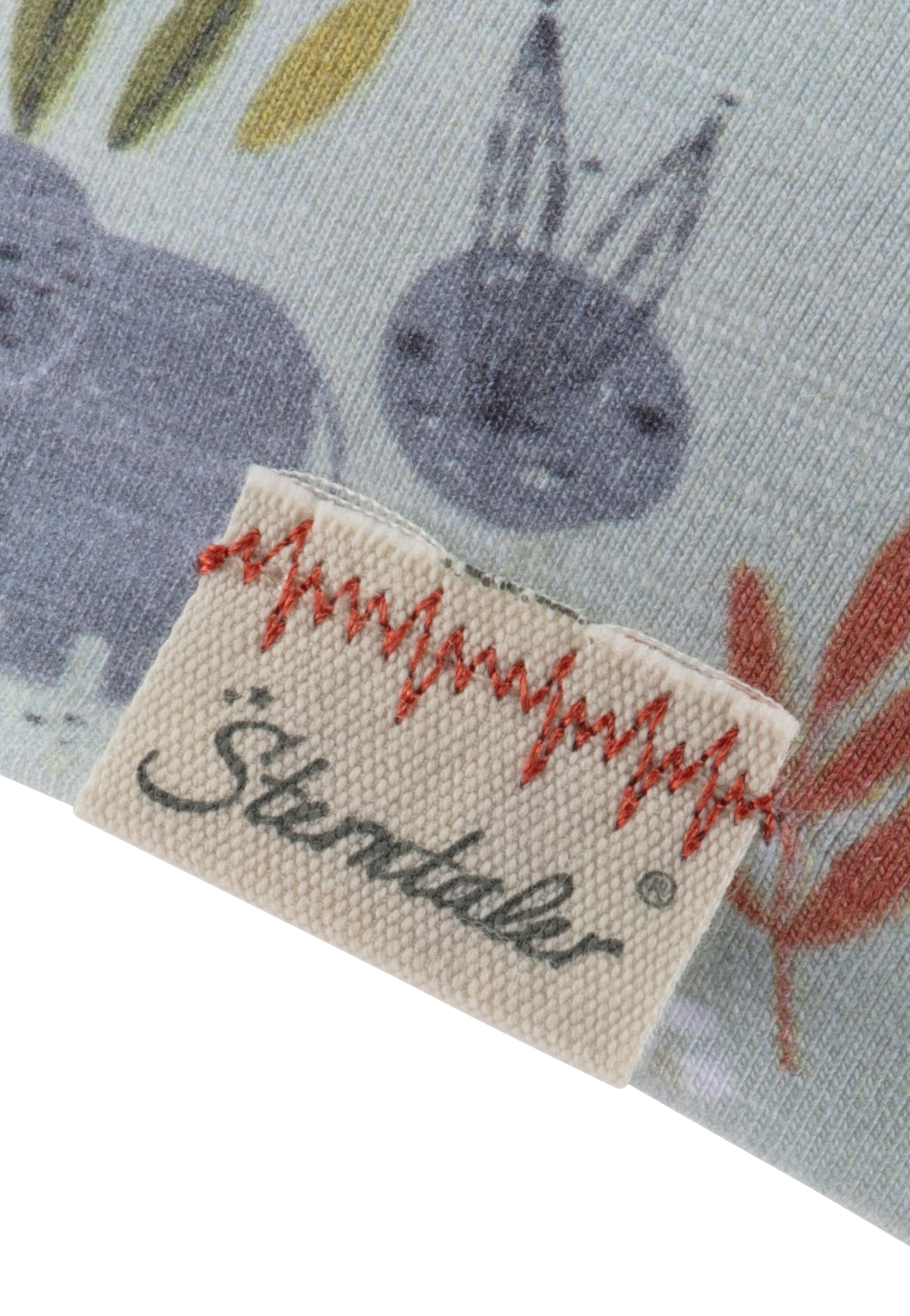 STERNTALER Beanie 'Safaritiere' in Green