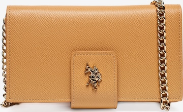 U.S. POLO ASSN. Wallet in Orange: front