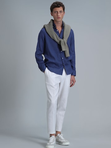 Lufian Comfort fit Overhemd in Blauw