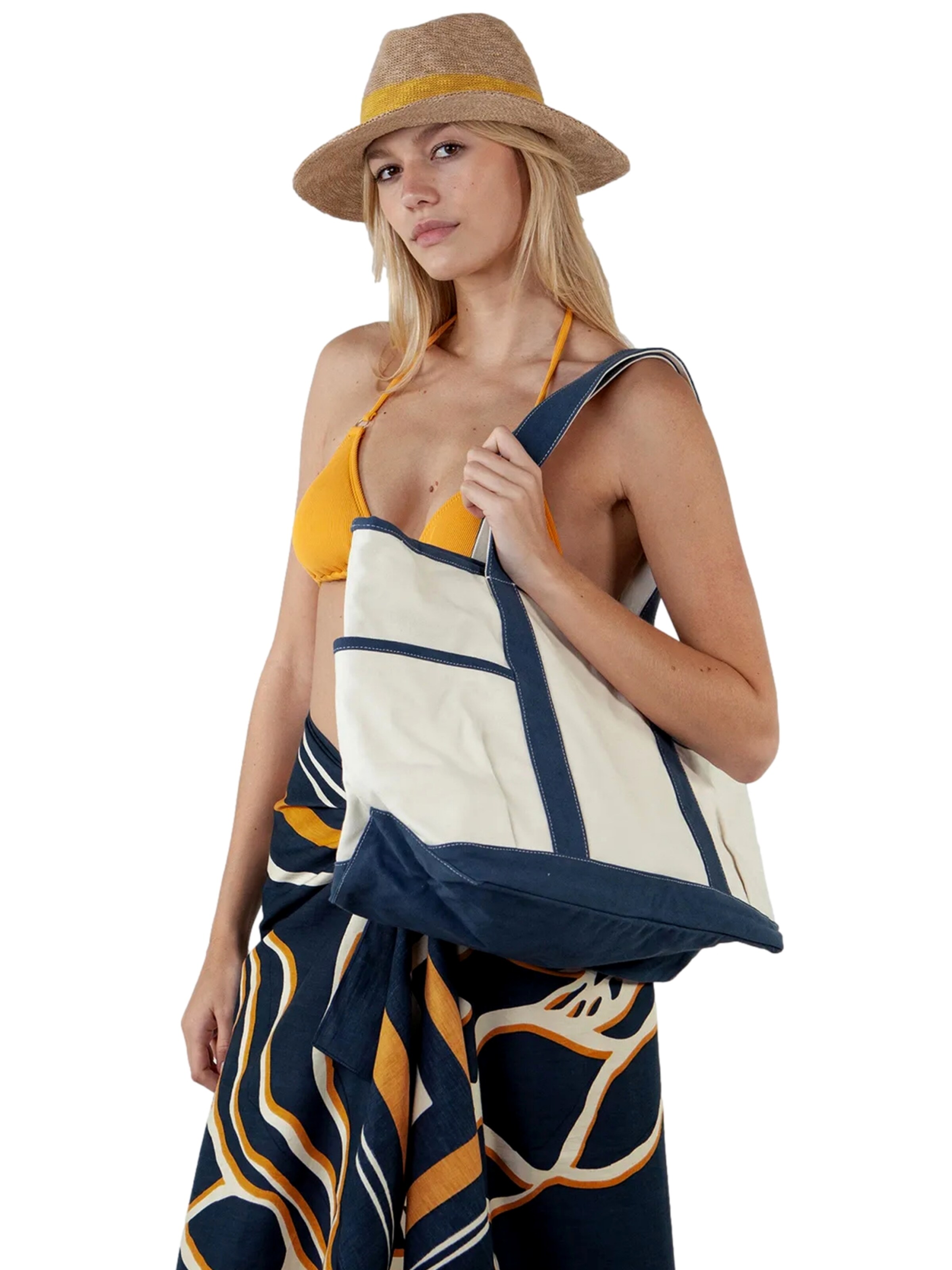 Cabas Barts en beige : devant