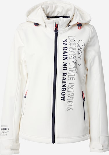 Demisezoninė striukė iš Soccx, spalva – tamsiai mėlyna jūros spalva / balkšva, Prekių apžvalga