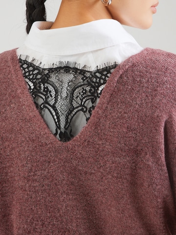 ONLY Gebreid vest 'ONLADELE' in Roze