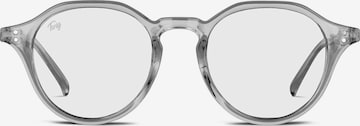 TWIG Concept Milano Glasses 'Langevin BlueLight' in Grey: front