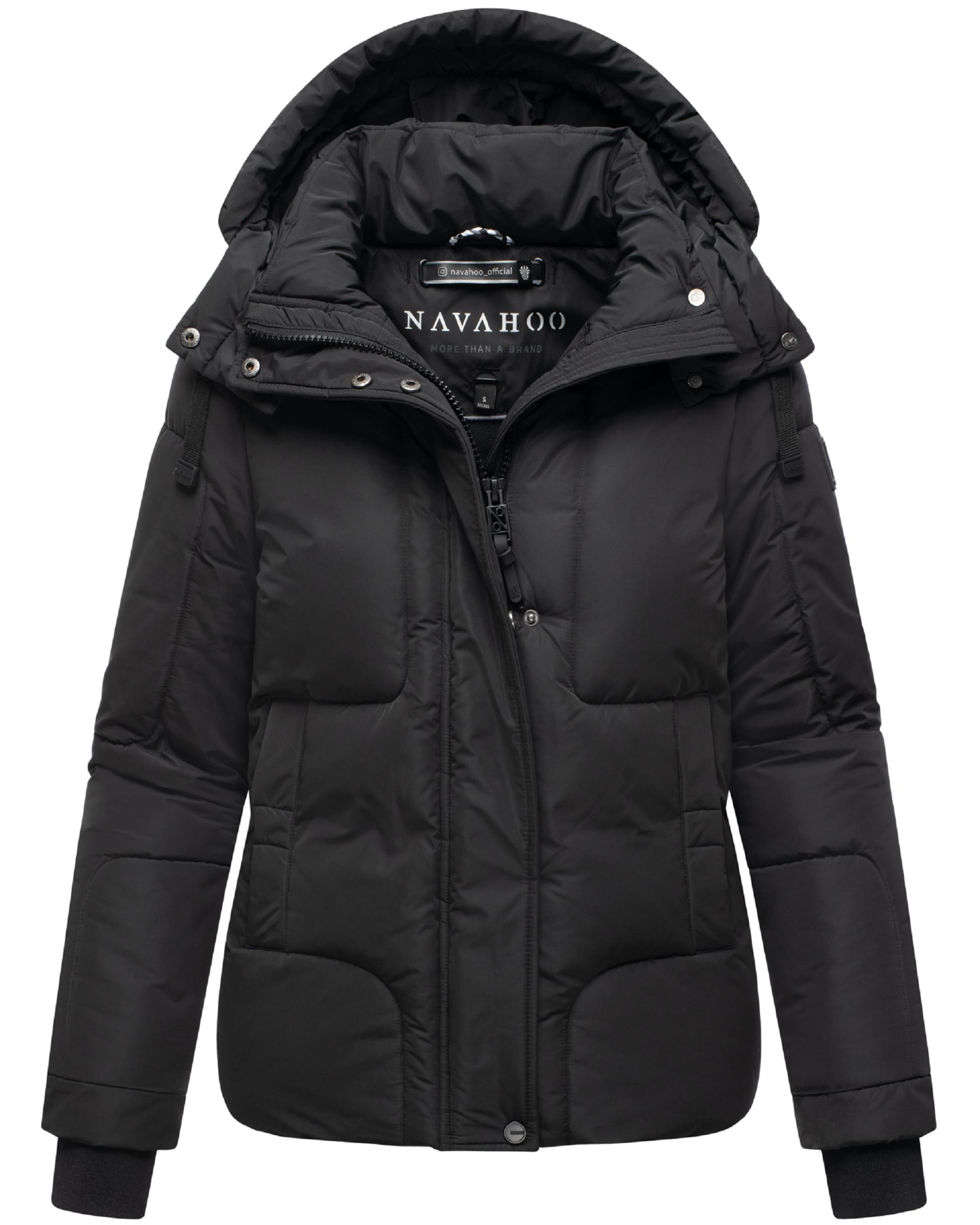 NAVAHOO Jacke 'Zauberlicht 14' in Schwarz: Vorderseite