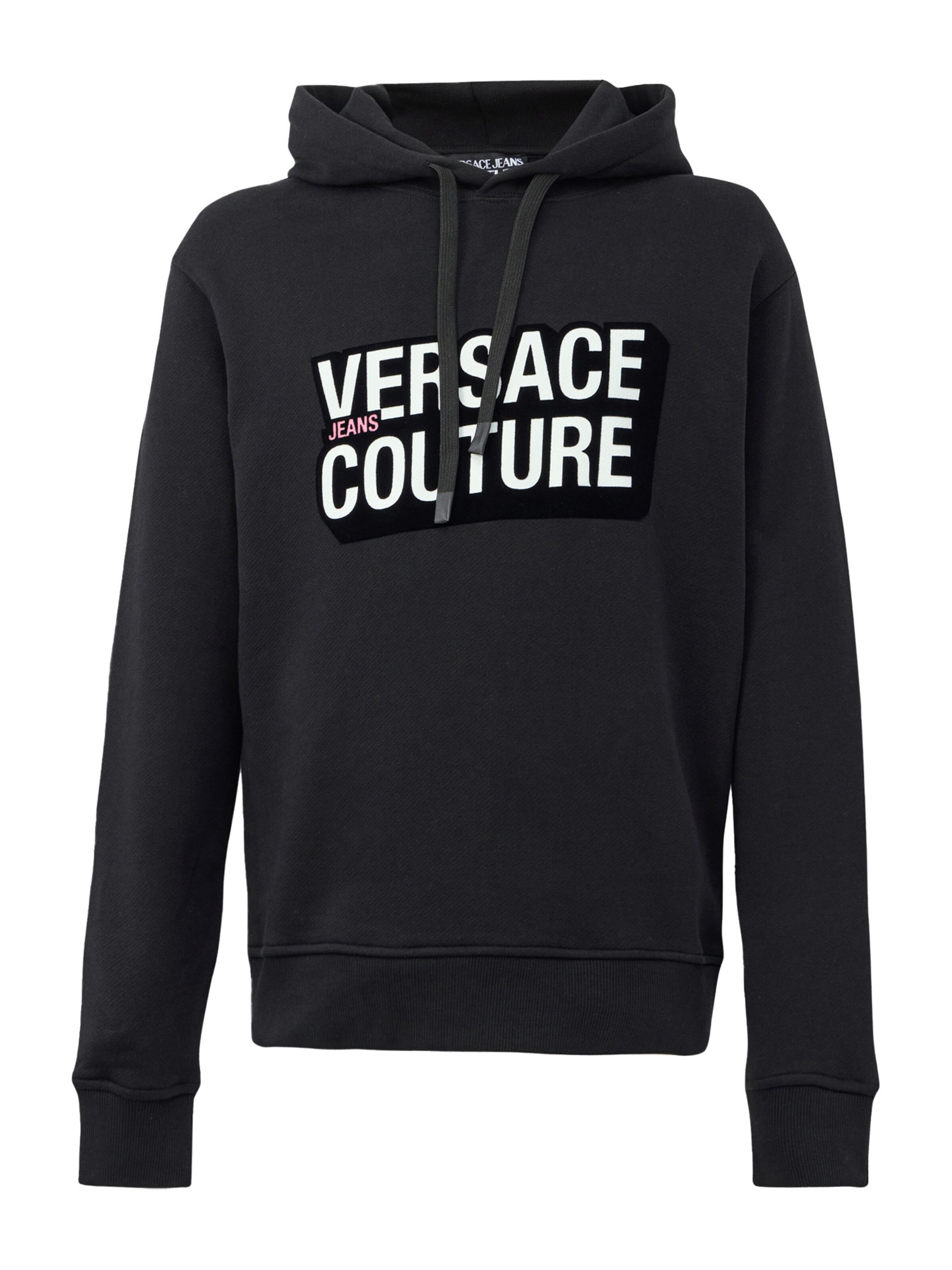 Felpa di Versace Jeans Couture in nero: frontale