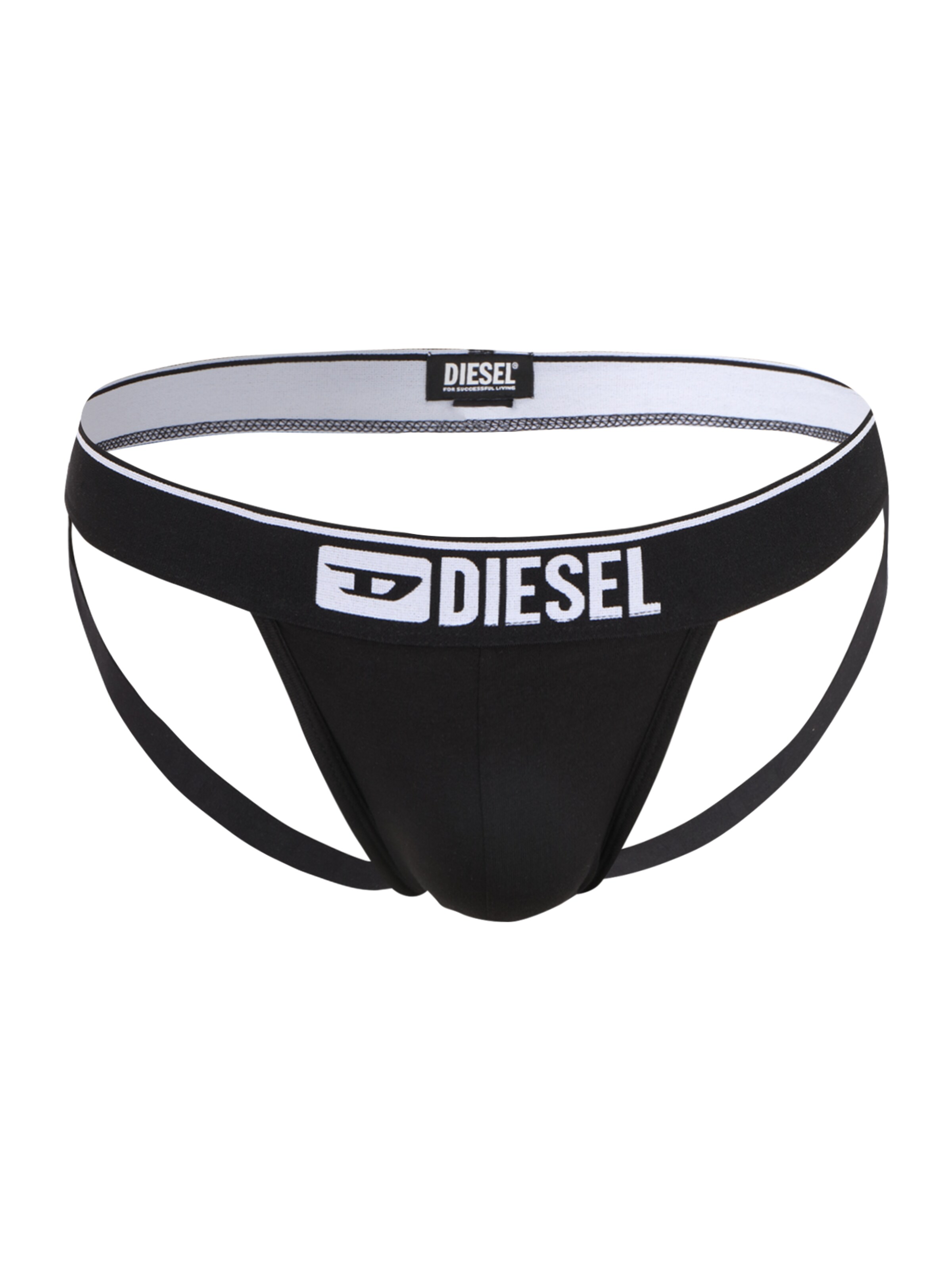 Slip 'Jocky' di DIESEL in nero: frontale