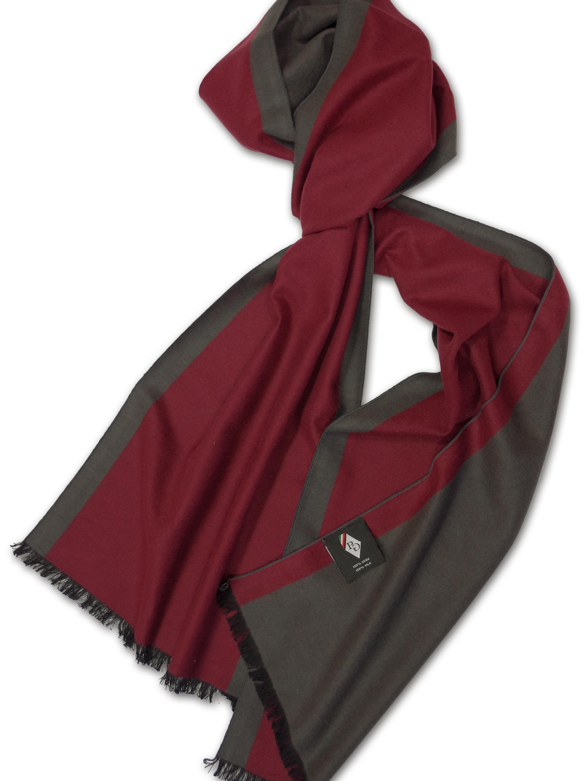 Posh Gear Scarf 'Bicolor' in Red: front