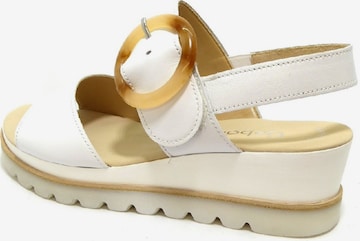 GABOR Strap Sandals in White