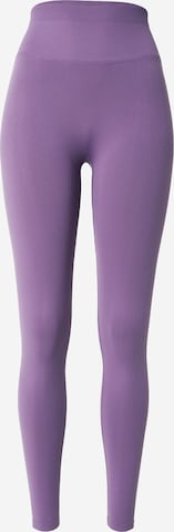 Fabletics Skinny Sporthose in Lila: Vorderseite