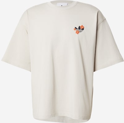XS dydžio Marškinėliai '70S' iš ADIDAS ORIGINALS, spalva – kremo / smaragdinė spalva / omarų spalva / juoda, Prekių apžvalga