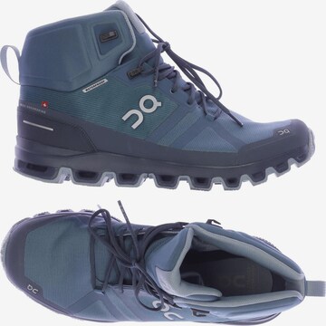 On Dress Boots in 43 in Blue: front