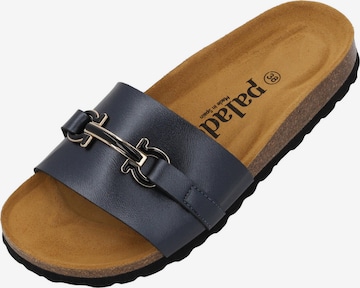 Mule ' Laudra' Palado en noir : devant