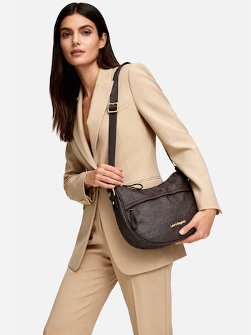 Borsa a tracolla 'Lorde 26' di Laura Biagiotti in marrone: frontale