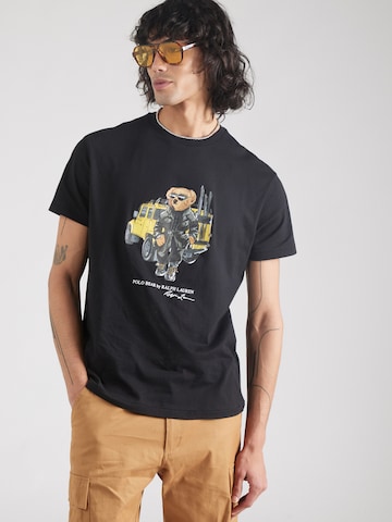Polo Ralph Lauren Μπλουζάκι σε μαύρο: μπροστά