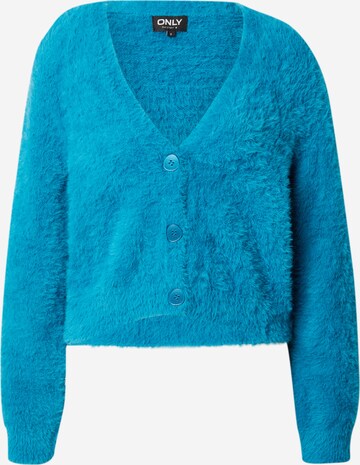 ONLY Strickjacke 'IGGY' in Blau: predná strana