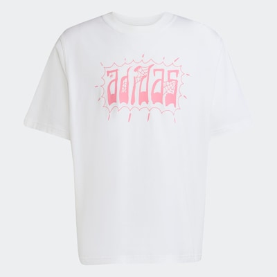 ADIDAS ORIGINALS Shirt in Pink / White, Item view