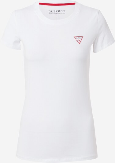 Tricou GUESS pe pepene / negru / offwhite, Vizualizare produs