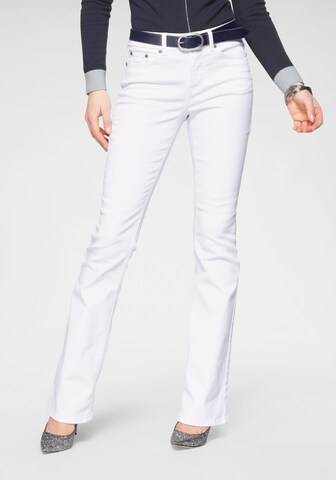 ARIZONA Boot cut Jeans in White: front